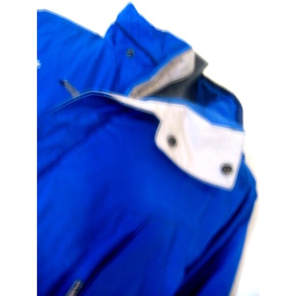 Columbia Jacket Men's 4XL Blue Black Gray Winter Coat Hooded. - Picture 6 of 10